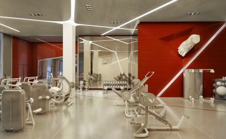 Fitness Center Side View